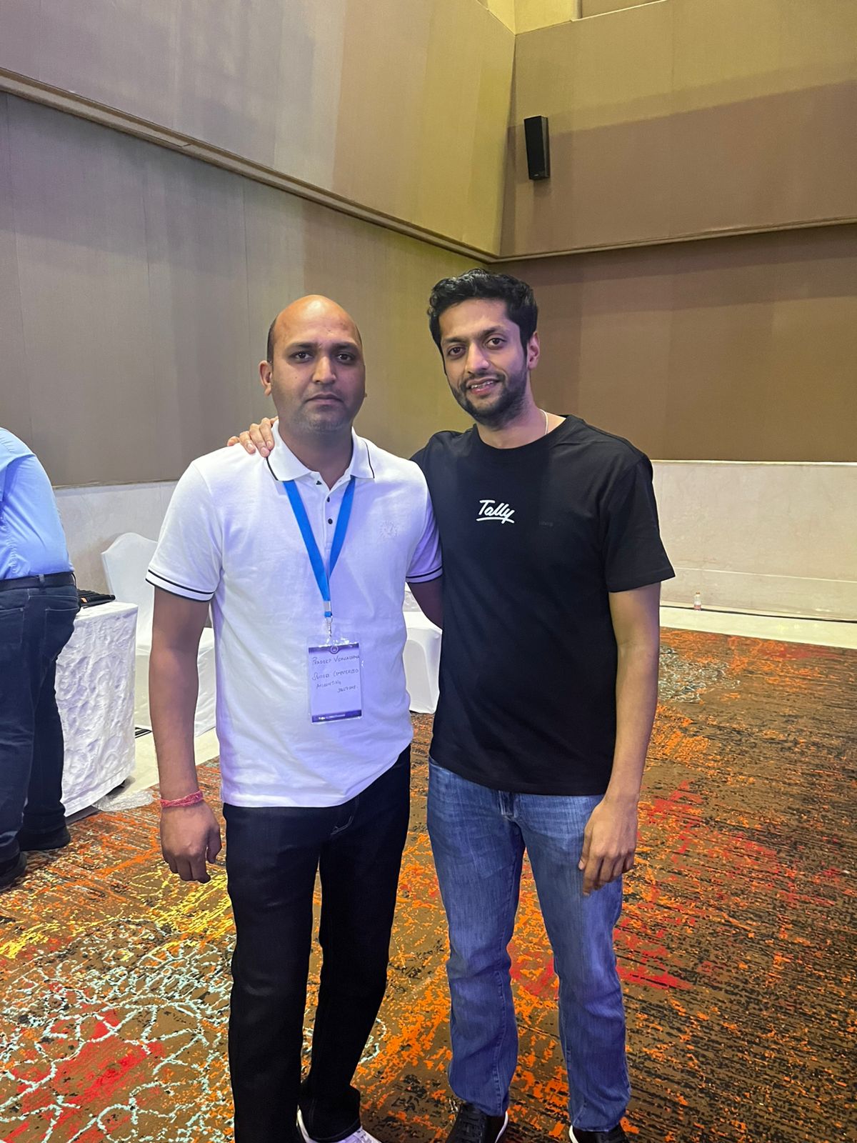 MD Mr.Tejash Goenka &amp; Pradeep Vishwakarma